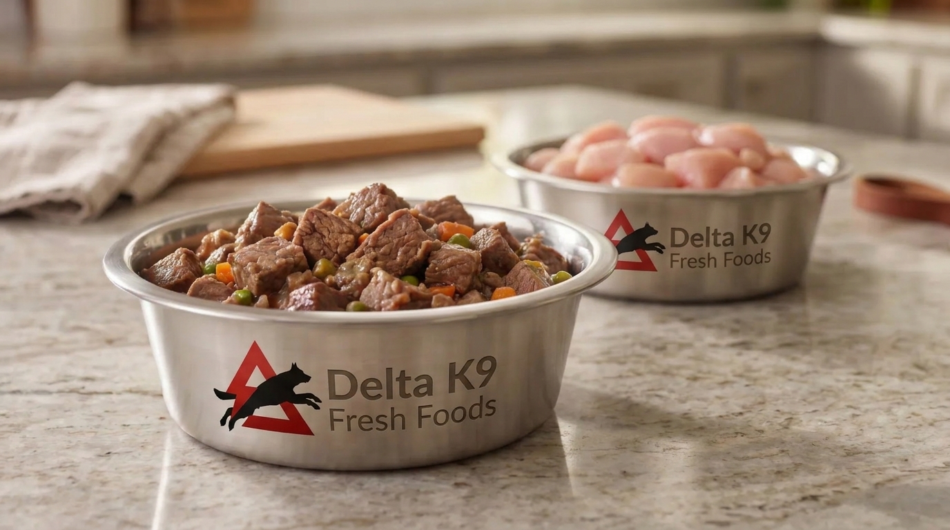 The Delta K9 Natural Food
